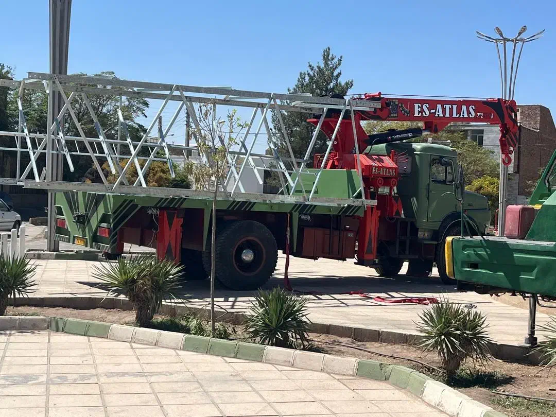 جرثقیل کفی 3تن ۷تن۱۰تن|خدمات حمل و نقل|کرمان, |دیوار