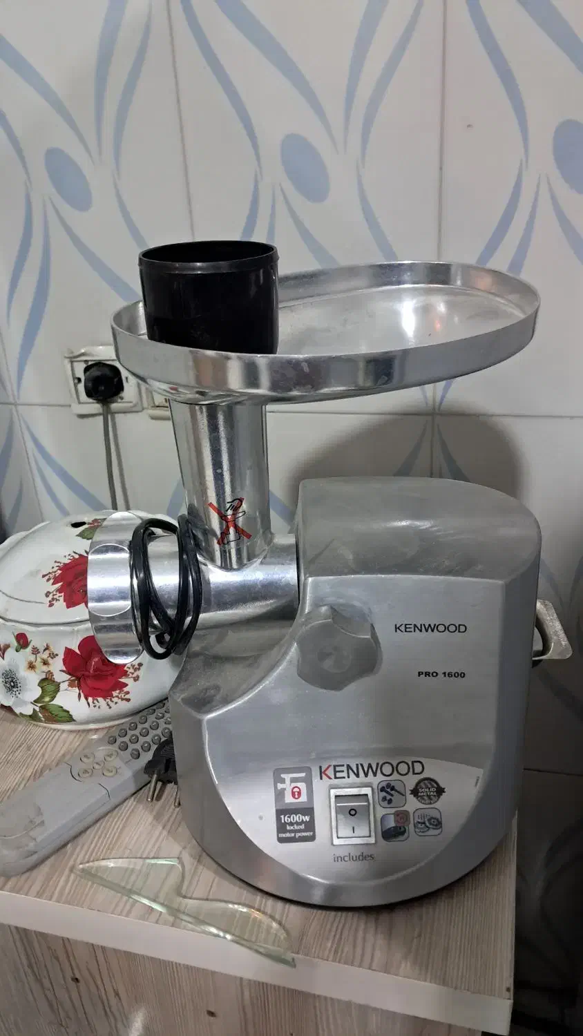 چرخ گوشت کنوود اصل....KENWOOD|خردکن، آسیاب، غذاساز|باسمنج, |دیوار