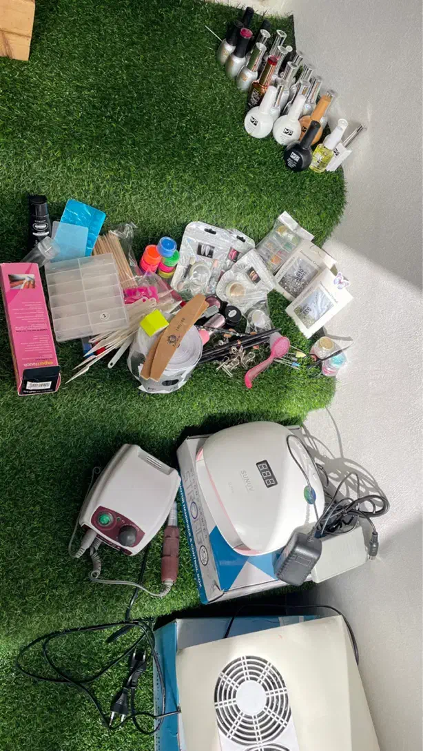 وسایل کاشت ناخن|آرایشی، بهداشتی، درمانی|بانه, |دیوار