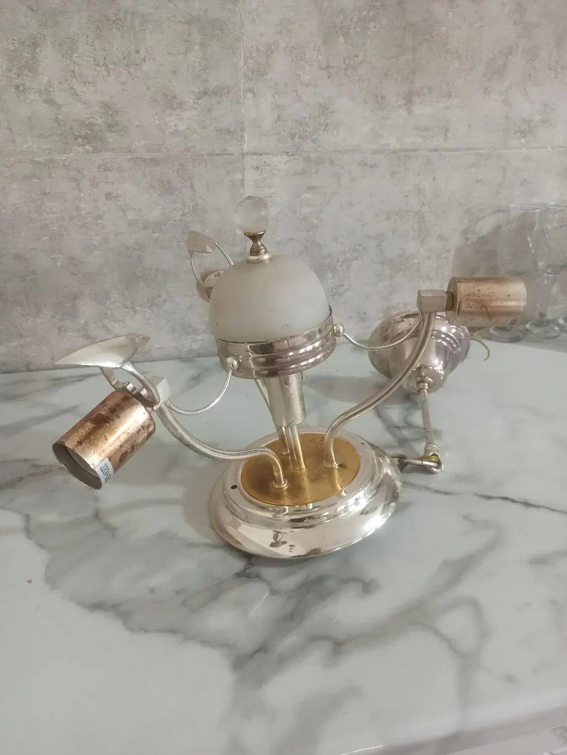 لوستر سه شاخه|لوستر و چراغ آویز|ارومیه, |دیوار