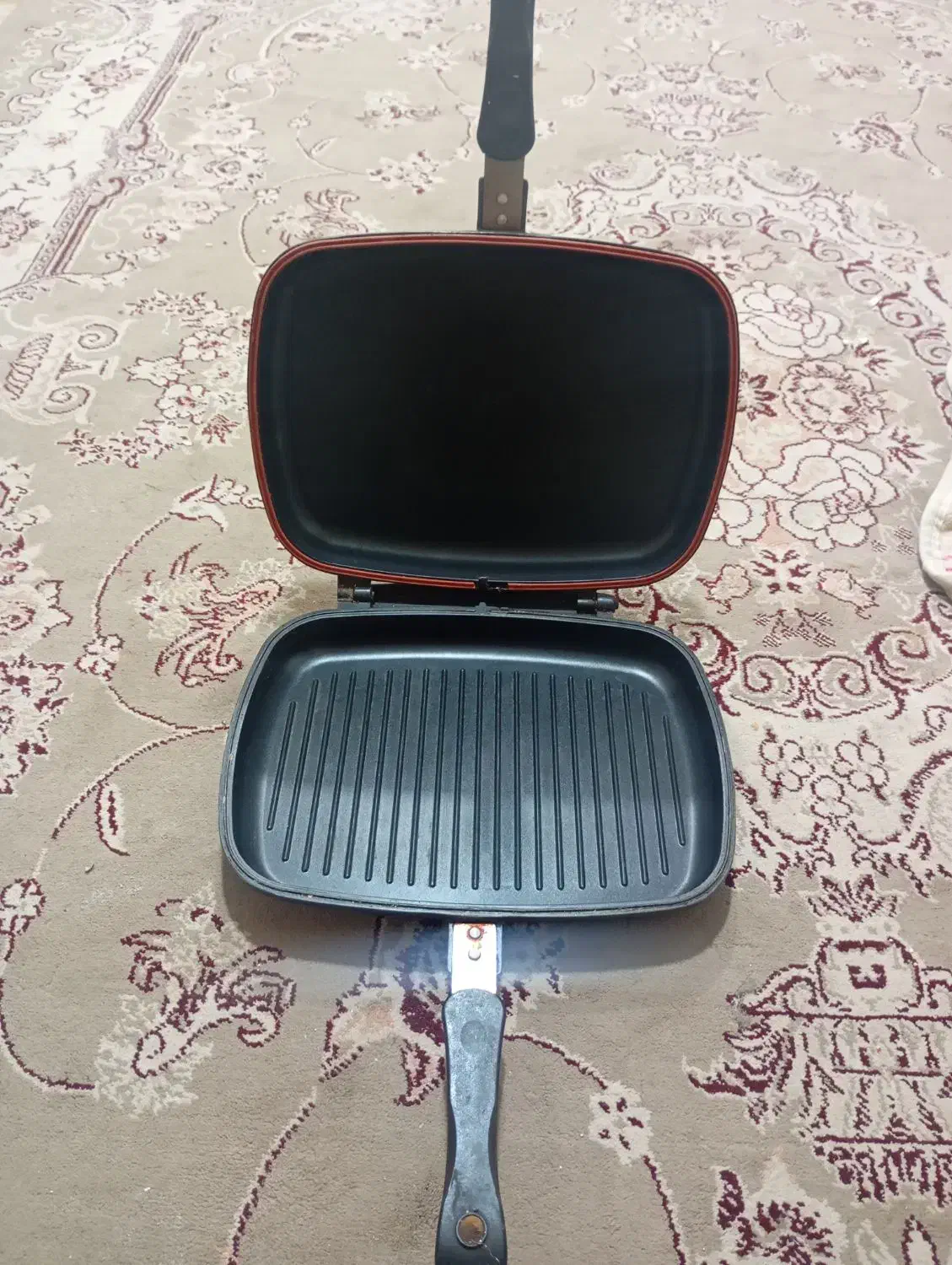 مایتابه دورو و قابلمه ماهی و مرغ چدن|ظروف پختوپز|مشهد, طبرسی شمالی|دیوار