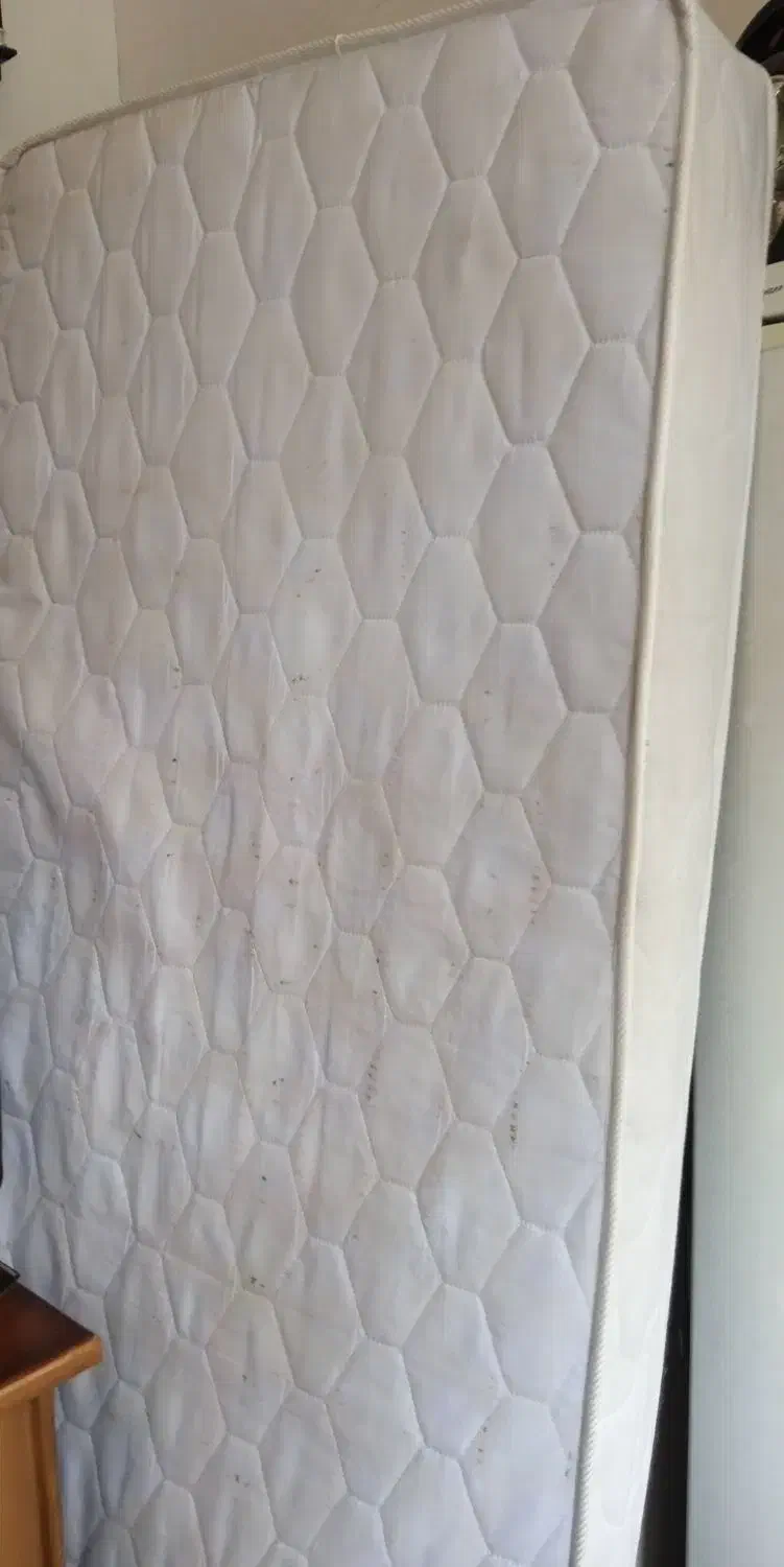 تختخواب فلزی یک نفره|تخت و سرویس خواب|الوند, |دیوار