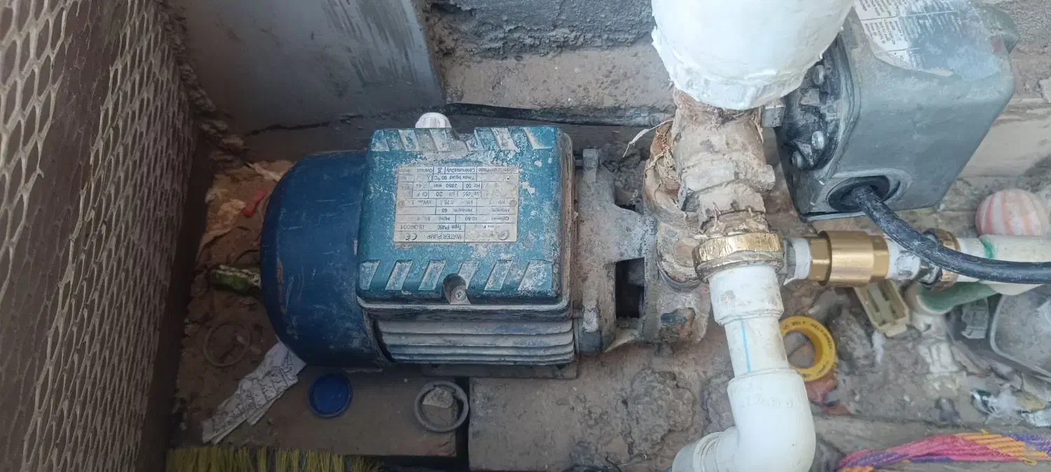 پمپ اب  یک اسب|مصالح و تجهیزات ساختمان|خاش, |دیوار