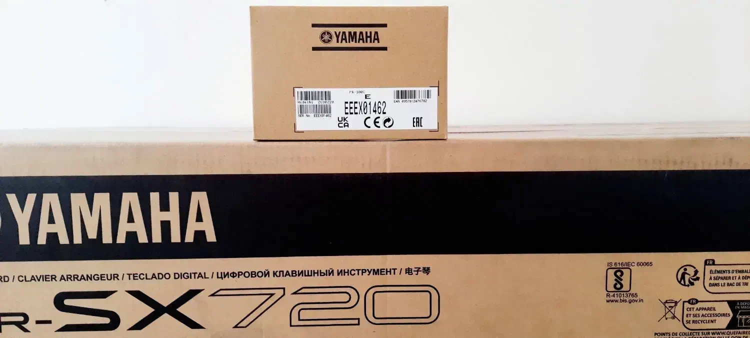ارگ یاماها sx720 آکبند پلمپ اصلی|پیانو، کیبورد، آکاردئون|کاشان, پشت شهربانی|دیوار