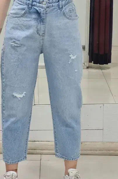 شلوار لی مام آبی یخی|لباس|آران و بیدگل, |دیوار