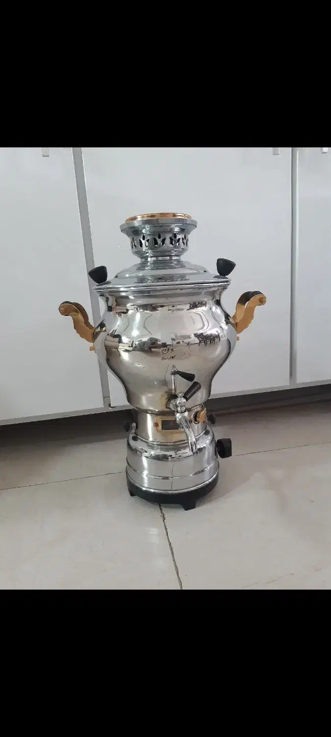 سماور گازی افسون|سماور، چای‌ساز، قهوه‌ساز|فولادشهر, B2|دیوار