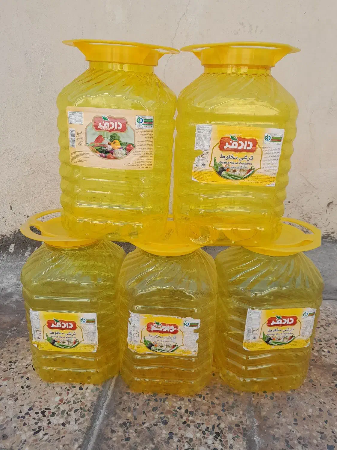 دبه ترشی|ظروف نگهدارنده، پلاستیکی، یک‌بارمصرف|دوگنبدان, |دیوار