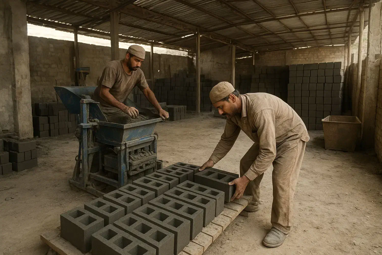 کارگر بلوک|استخدام معماری، عمران و ساختمانی|تبریز, |دیوار