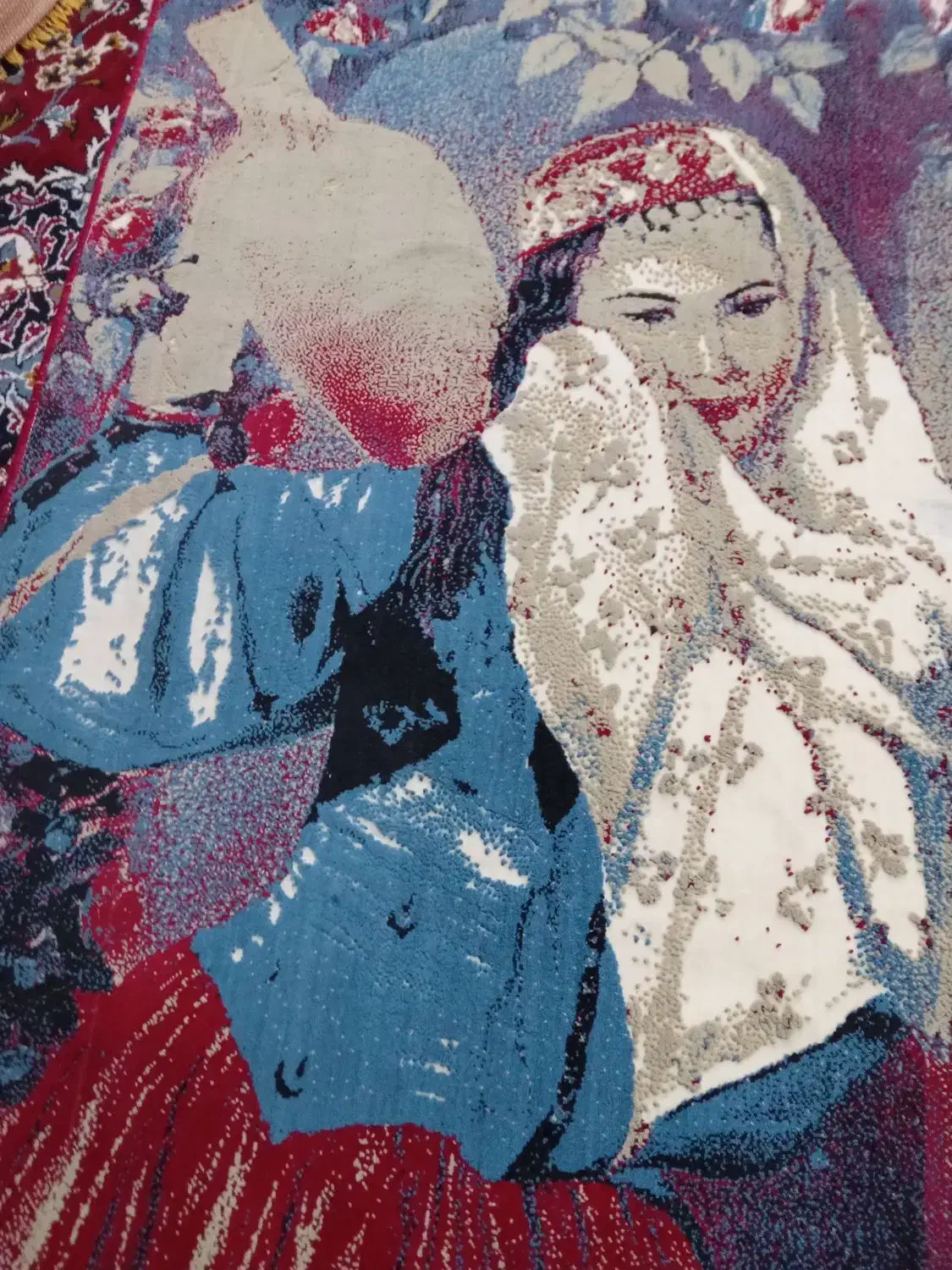 فرش و گلیم فرش|فرش|اراک, |دیوار