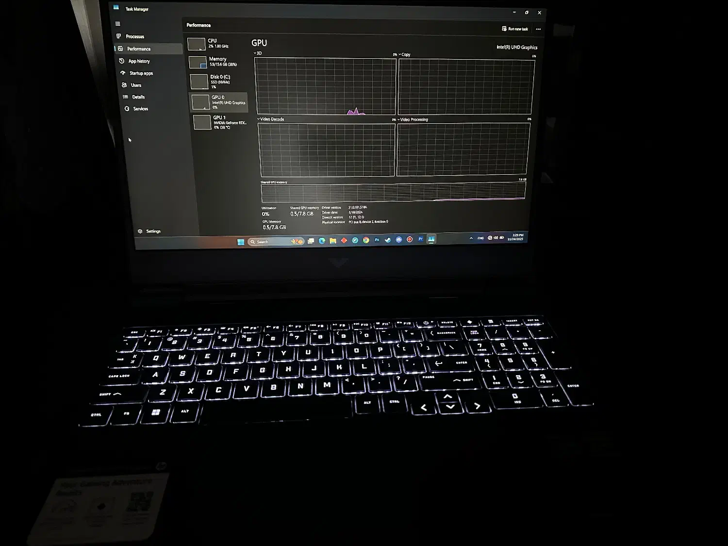 Victus HP Gaming لپتاپ|رایانه همراه|مشهد, چهارچشمه|دیوار