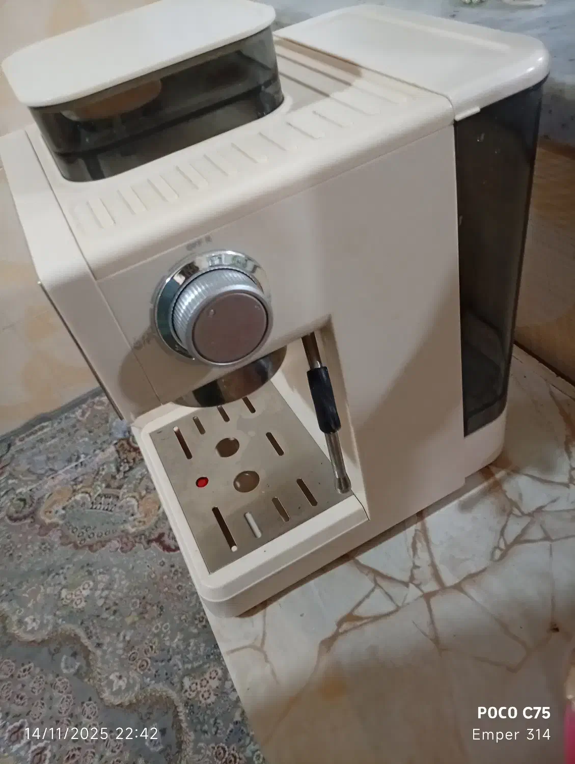 اسپرسو ساز نیمه صنعتی ژوم|سماور، چایساز، قهوهساز|سراوان, |دیوار