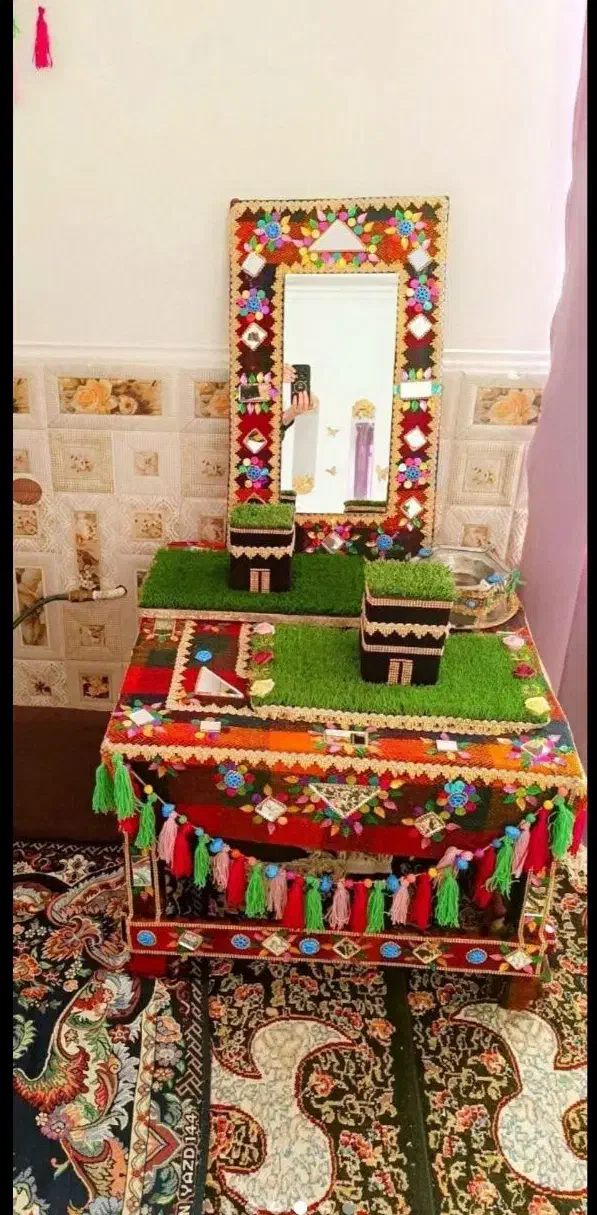 باعرض سلام.انواع سبزه برای جشن ها|گل و گیاه طبیعی|صحنه, |دیوار