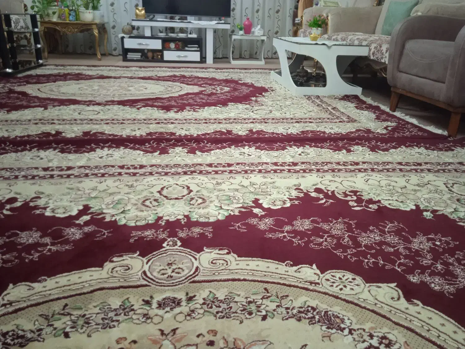 یک جفت فرش  ۷۰۰شانه ۱۲متری|فرش|گرگان, |دیوار