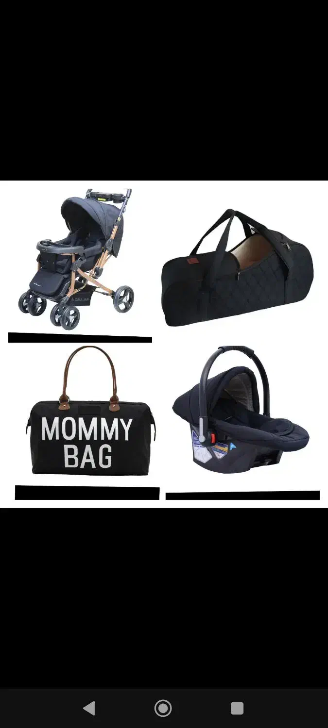 ست کالسکه کریر  ساک مادر و ساک حمل نوزاد|کالسکه و لوازم جانبی|نیشابور, شهرآرا|دیوار