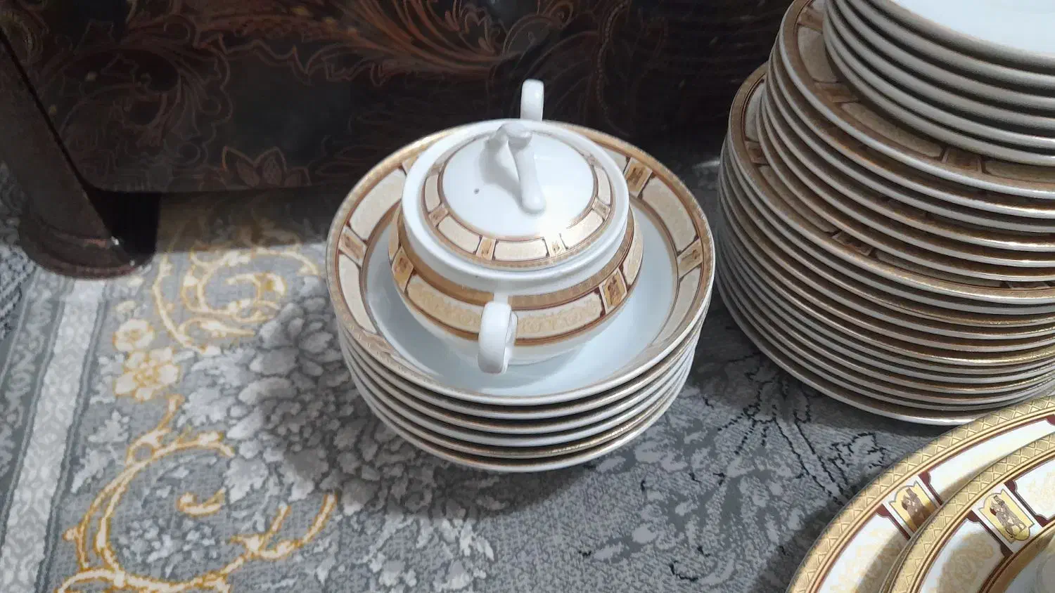 ظروف چینی|ظروف سرو و پذیرایی|قهدریجان, |دیوار