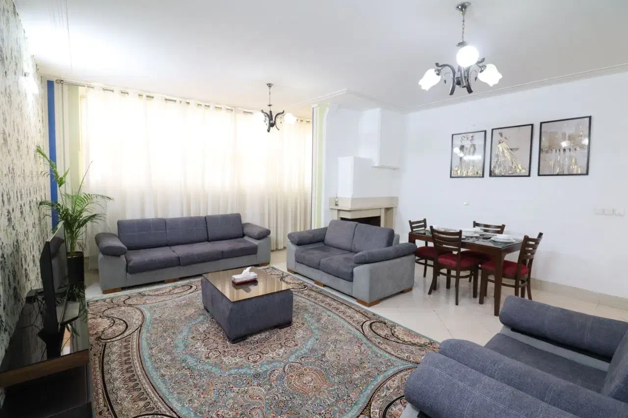 دوخوابه فرهنگشهر مبله|اجارهٔ کوتاهمدت آپارتمان و سوئیت|شیراز, فرهنگ شهر|دیوار