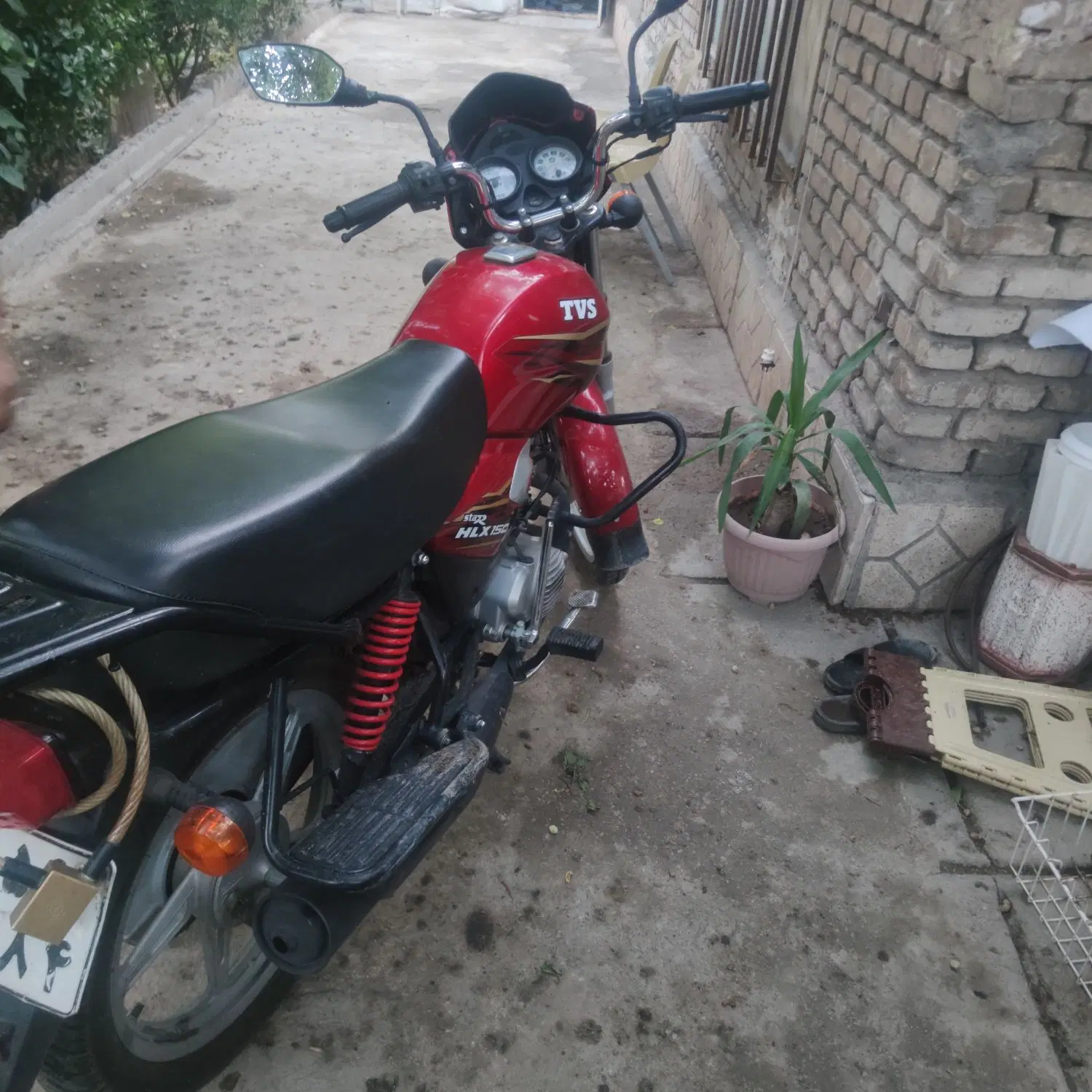 tvs hlx 150 کارمندی|موتورسیکلت|مشهد, عامل|دیوار