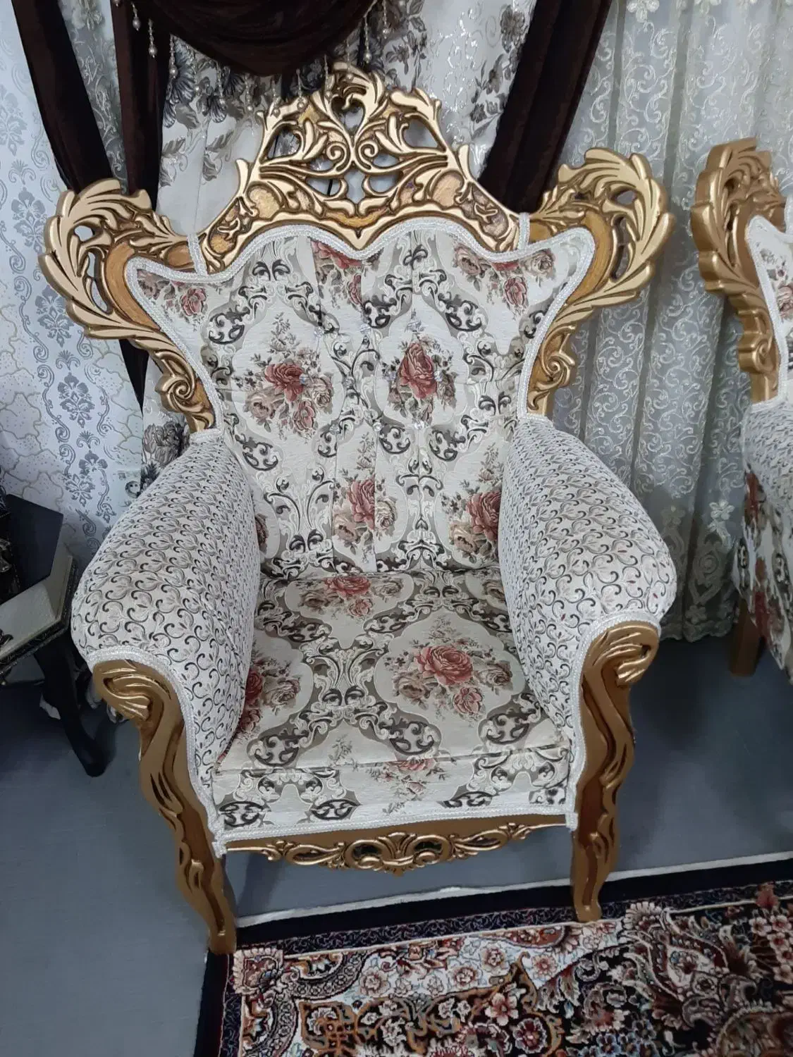 مبل سلطنتی|مبلمان خانگی و میز عسلی|الوند, |دیوار