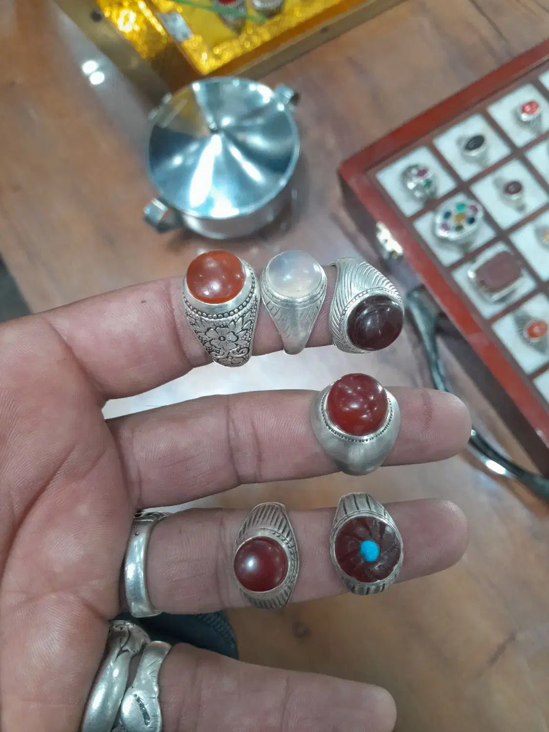 سلام فقط انگشتر شناس گرمی نیستن|جواهرات|بیرجند, |دیوار