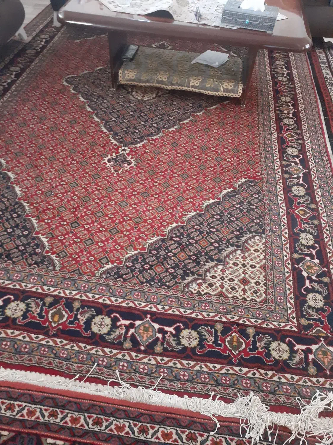 فرش دستبافت ۴ تخته|فرش|مشگین شهر, |دیوار