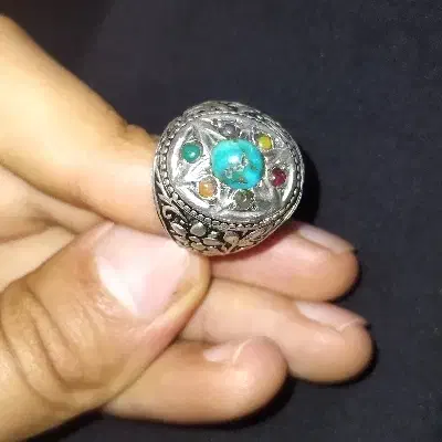 انگشتر هفت جواهر|جواهرات|آزادشهر, |دیوار