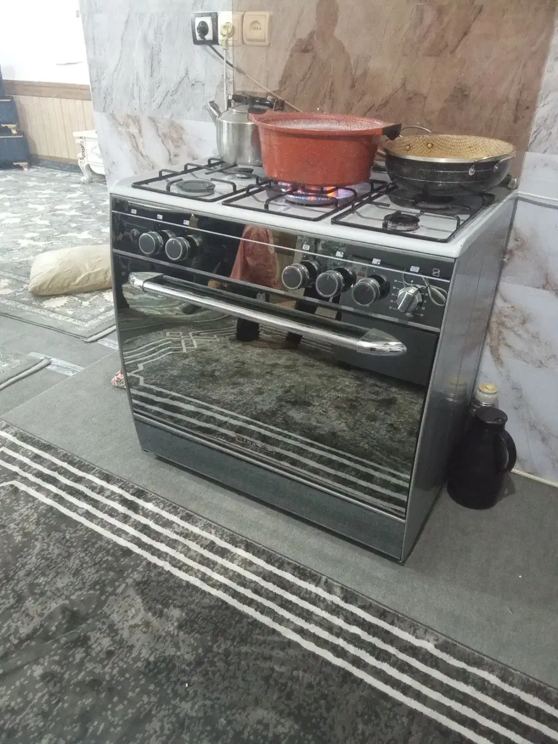 یک اجاق گاز یک بخاری|اجاق گاز و لوازم برقی پختوپز|تایباد, |دیوار