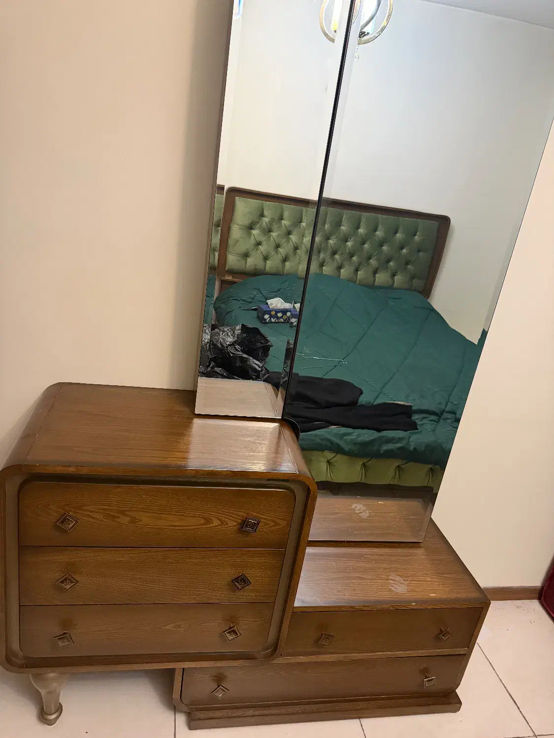 میز ارایشی|میز و صندلی غذاخوری|تهران, زرکش|دیوار