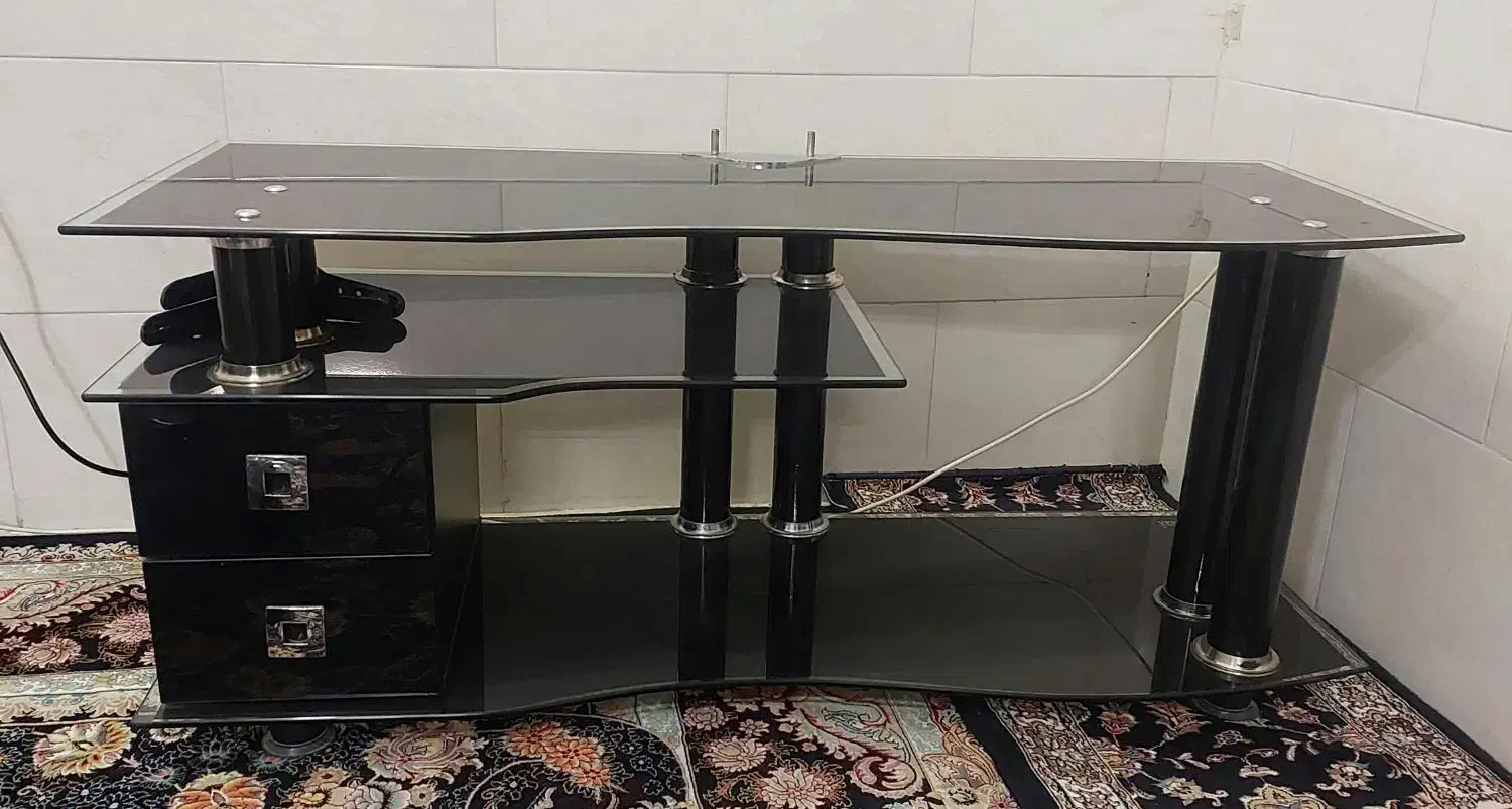 میز تلویزیون شیشه ای|میز تلویزیون|تهران, خزانه|دیوار