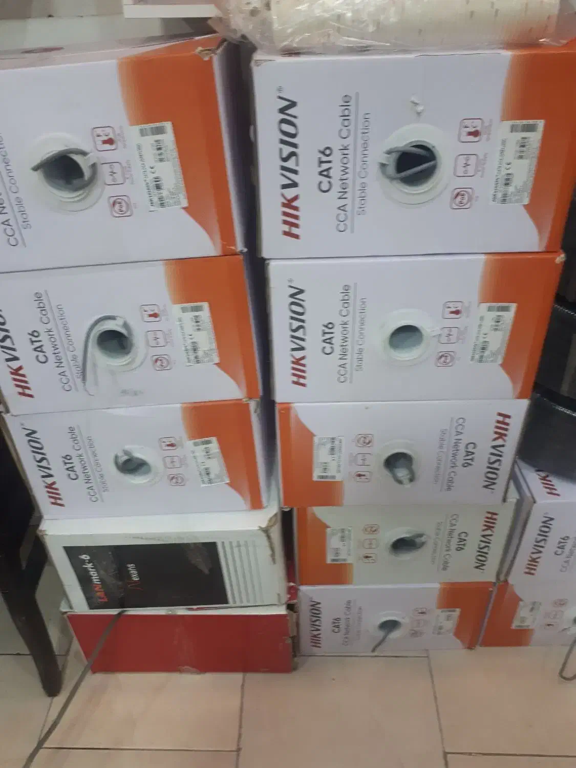 فروش عمده ی انواع کابل دوربین ترکیبی شبکه|عمده‌فروشی|گنبد کاووس, |دیوار