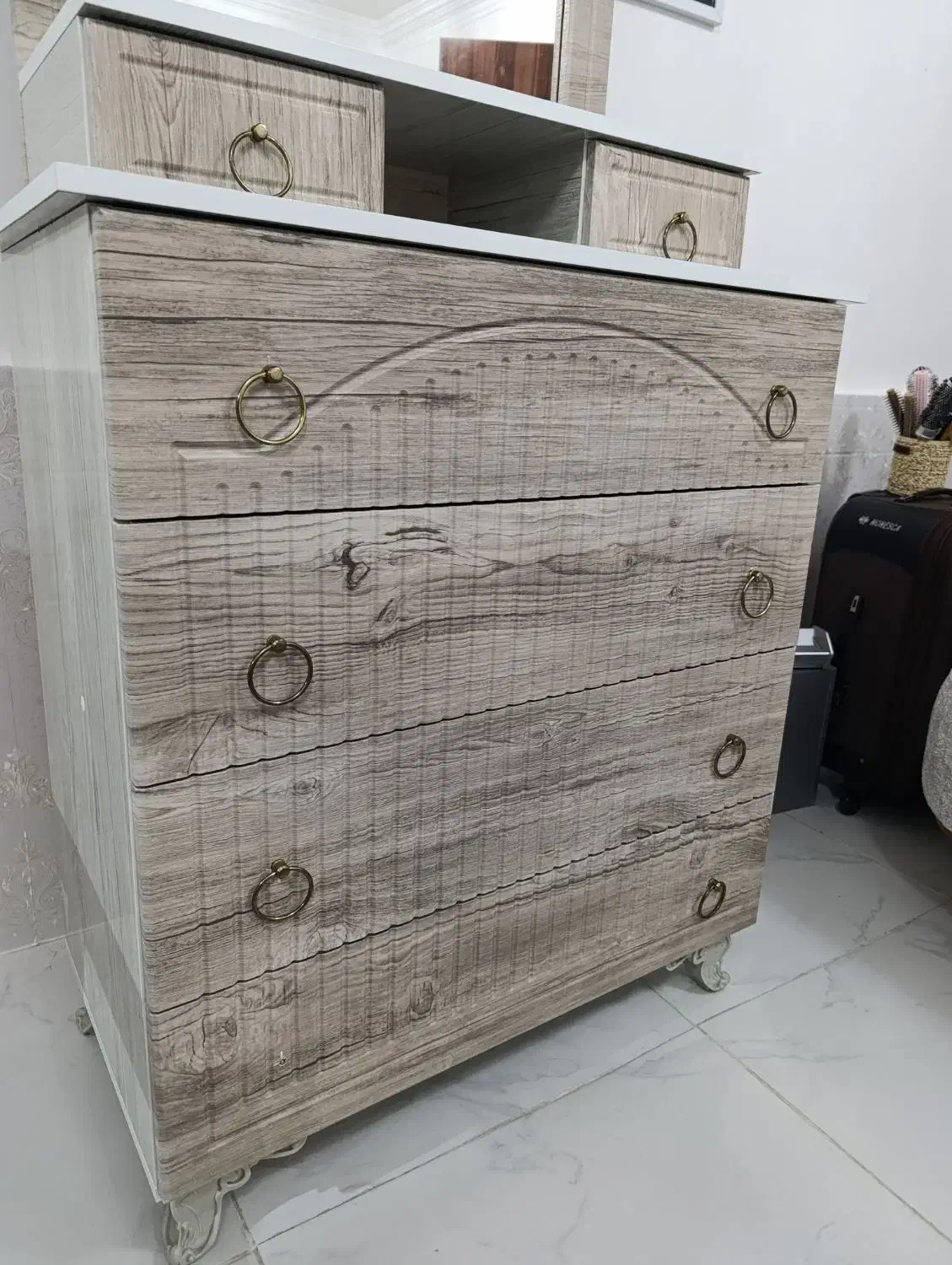 دراور با آینه|جاکفشی، کمد، دراور|گرگان, |دیوار