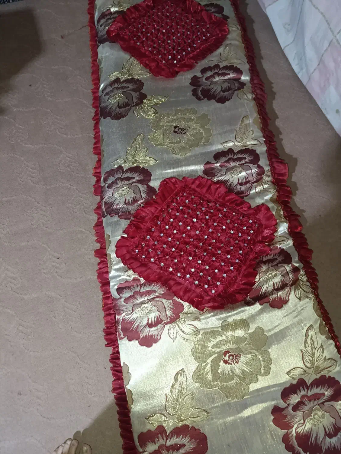 کناره سه متری همراه ۳پشتی سنتی|فرش|زاهدان, |دیوار