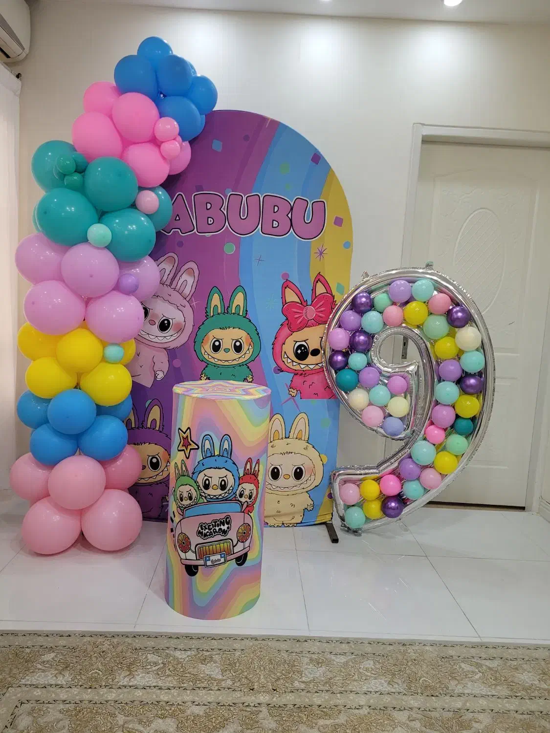 بادکنک آرایی|خدمات پذیرایی، مراسم|رشت, ترمینال|دیوار