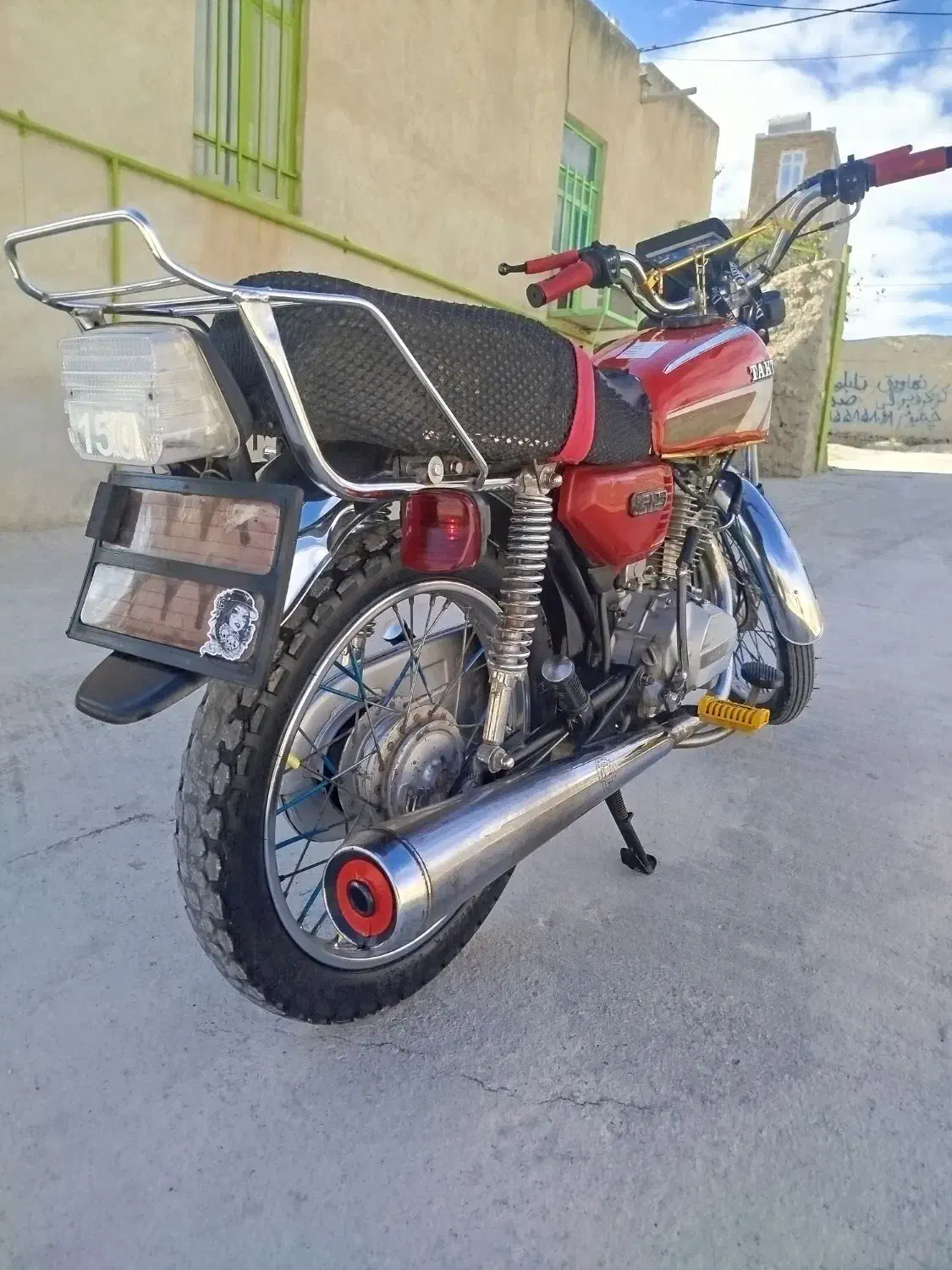 هندا تکتاز 125|موتورسیکلت|آشخانه, |دیوار