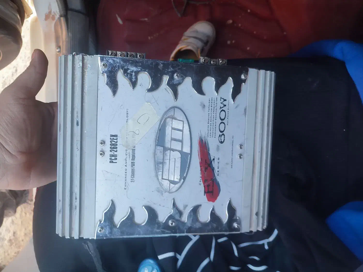 امپلی ۶۰۰وات دوکانال|صوتی و تصویری|اردکان, |دیوار