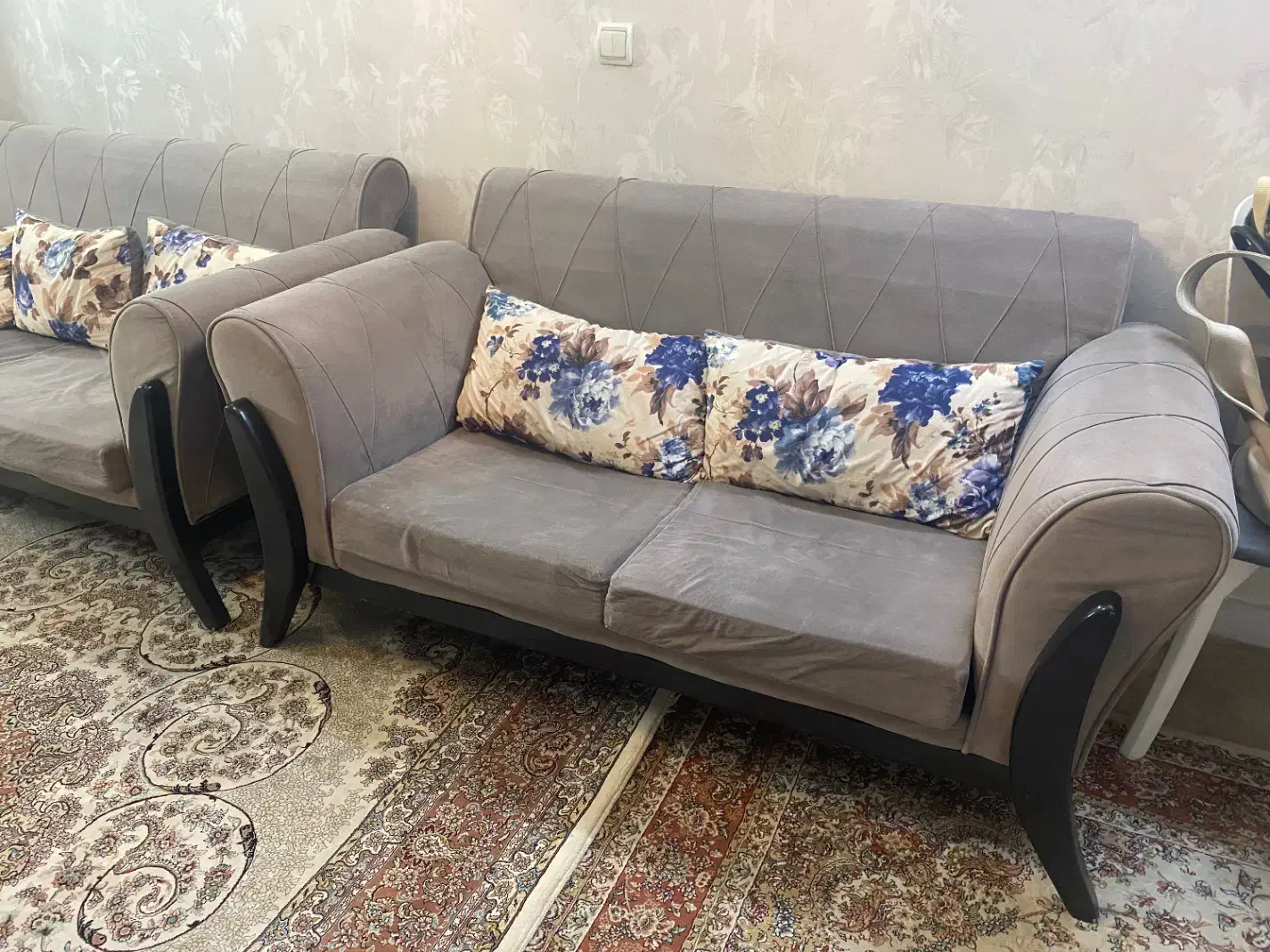 مبل مبلمان راحتی ۶ نفره|مبلمان خانگی و میز عسلی|ری, ظهیرآباد|دیوار