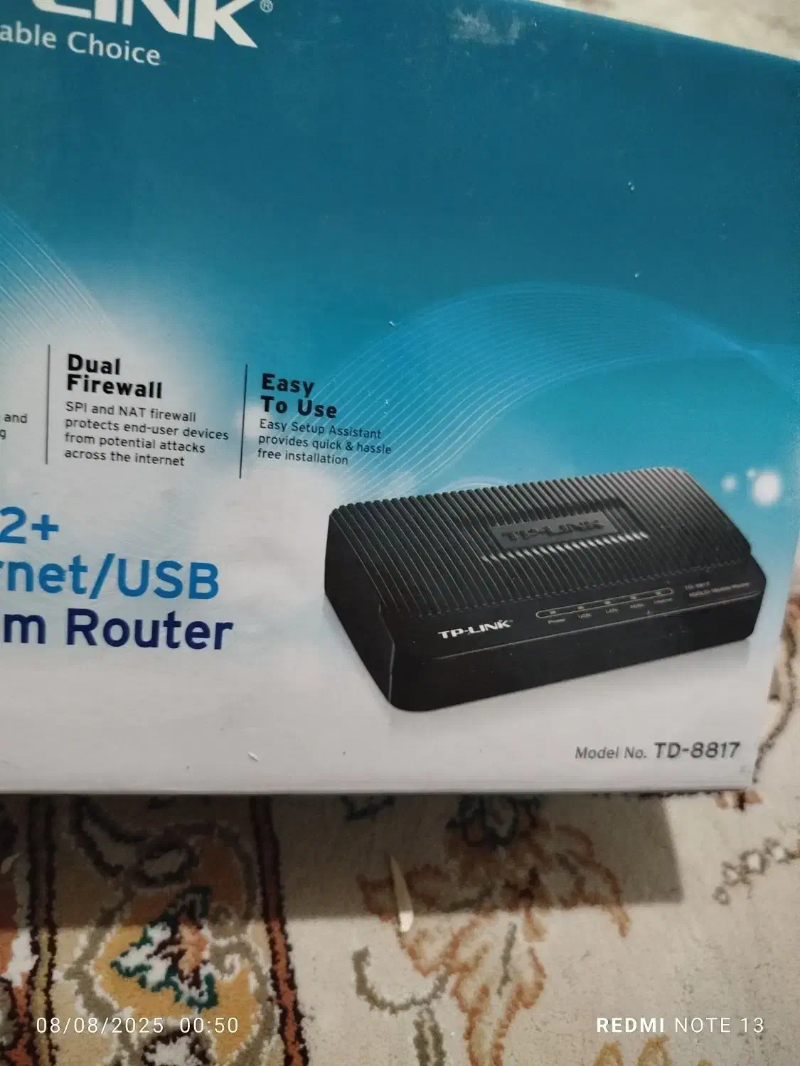 مودم روتر تی پی لینک|مودم و تجهیزات شبکه|تهران, شهرک رضویه|دیوار