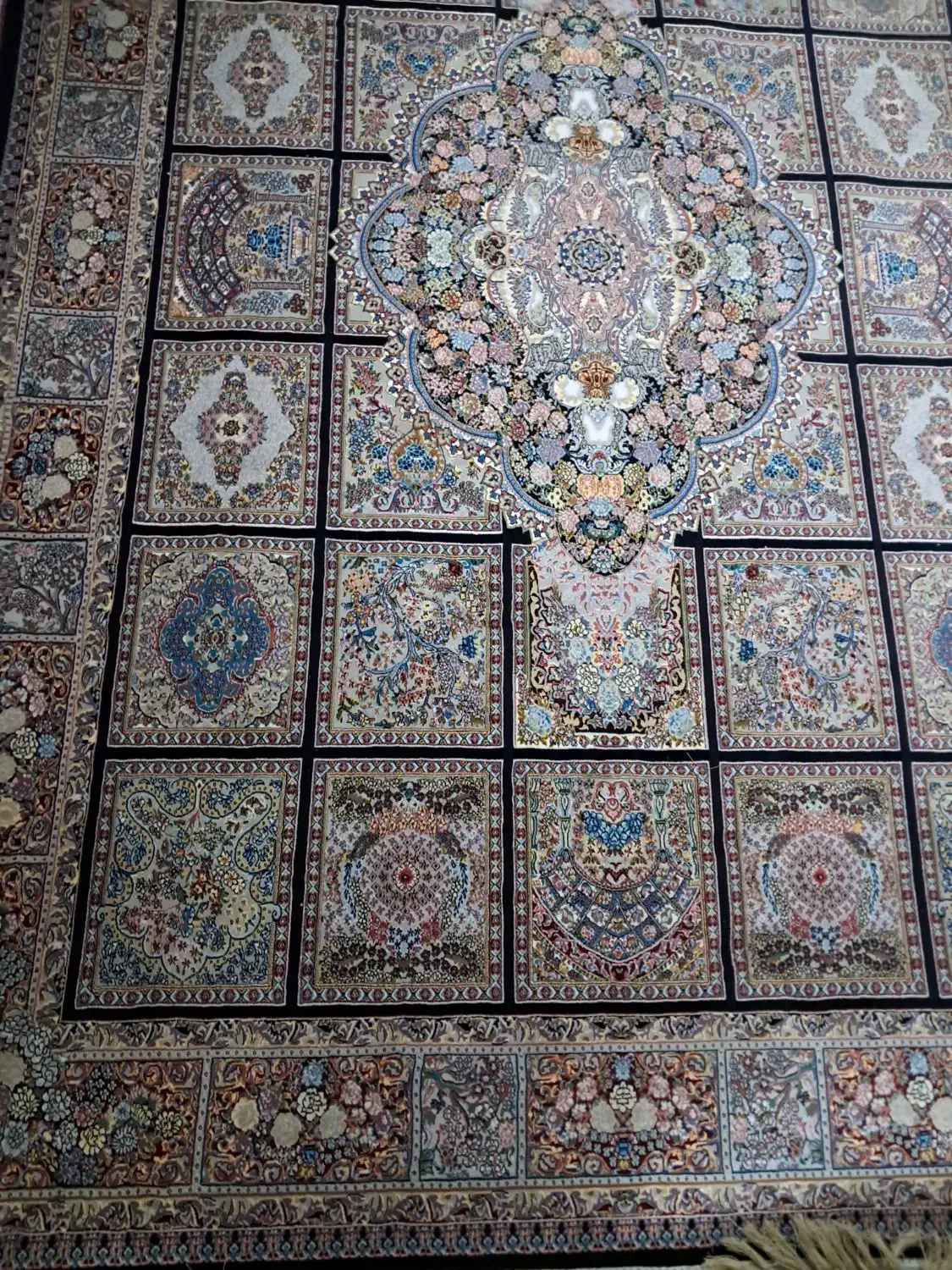 دو تخته فرش ۶ متری|فرش|خرمدره, |دیوار