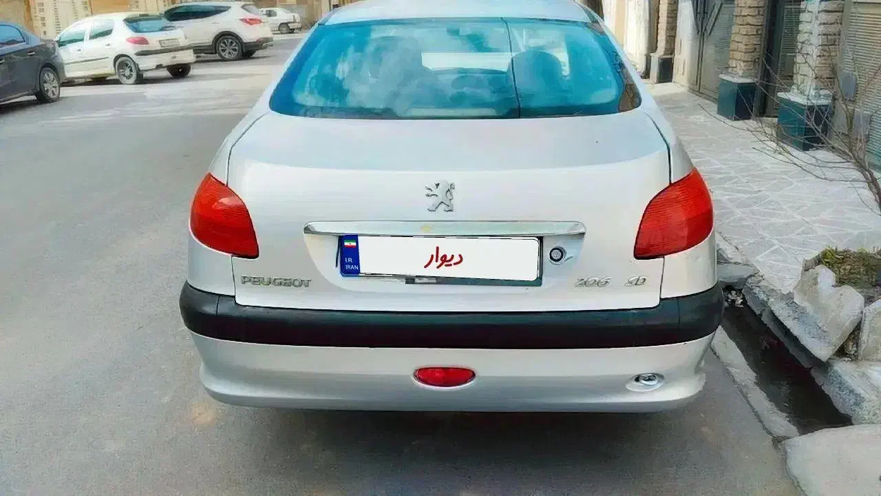 206 تیپ 2|خودرو سواری و وانت|نیشابور, شهرک ولیعصر|دیوار