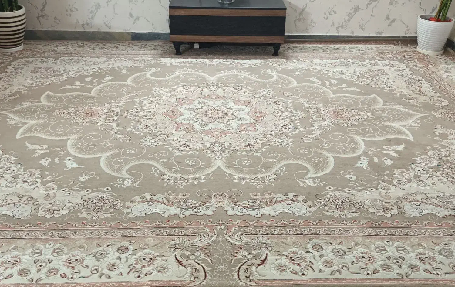 فرش 12 متری سه در چهار سالم سالم بدون زدگی و ایراد|فرش|آمل, |دیوار