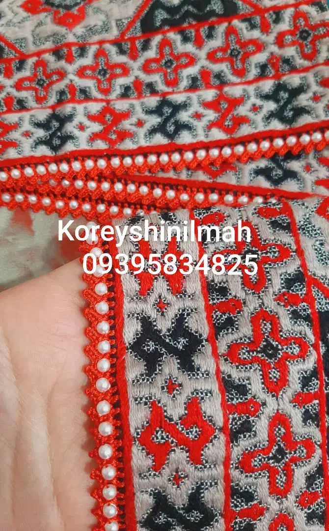 دوخت آینه کریشی و سرتوپ|لباس|بم, |دیوار