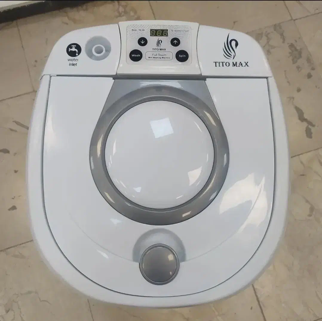 مینی واش تیتومکس 3،5کیلو لباسشویی گارانتی کهنه شور|ماشین لباسشویی و خشک‌کن لباس|مشهد, طلاب|دیوار