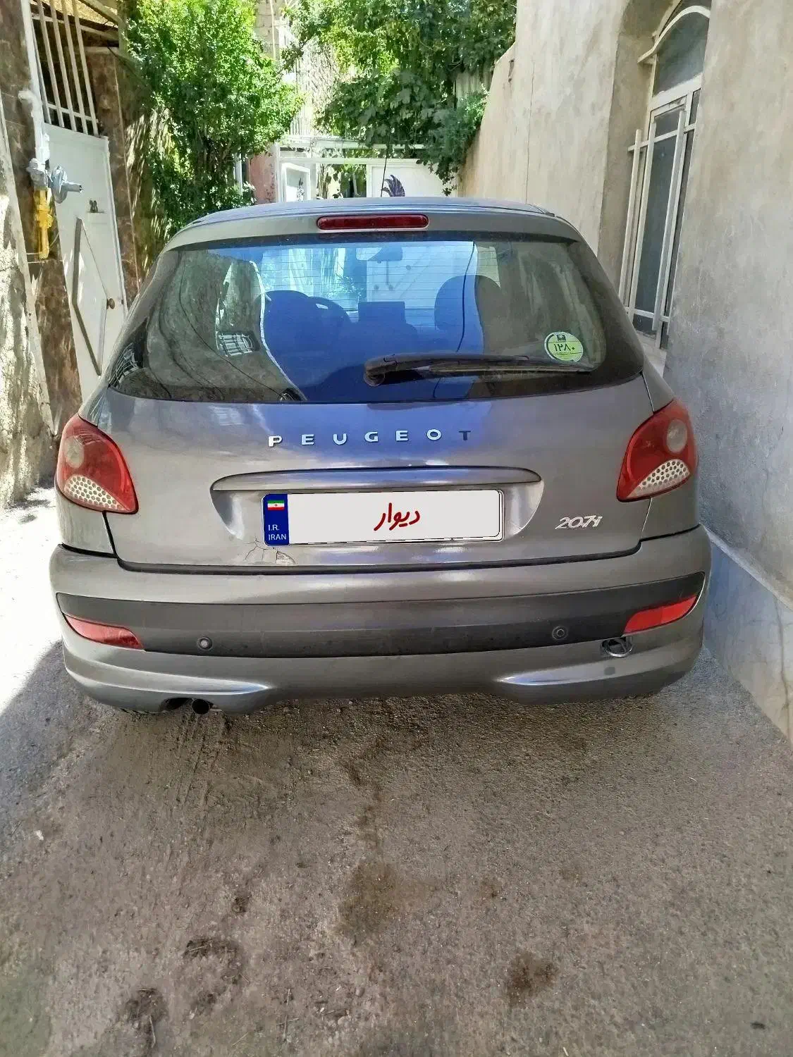 207 مدل 90 اتومات|خودرو سواری و وانت|باغستان, |دیوار