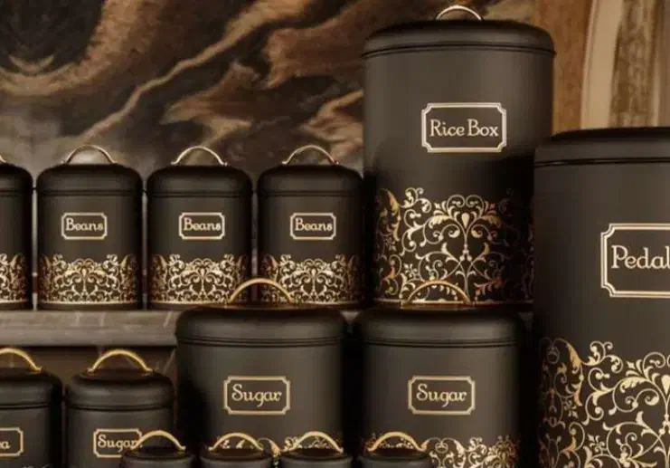 سرویس آشپزخانه ۱۳پارچه مارک bvk|ظروف نگهدارنده، پلاستیکی، یک‌بارمصرف|اسفراین, |دیوار