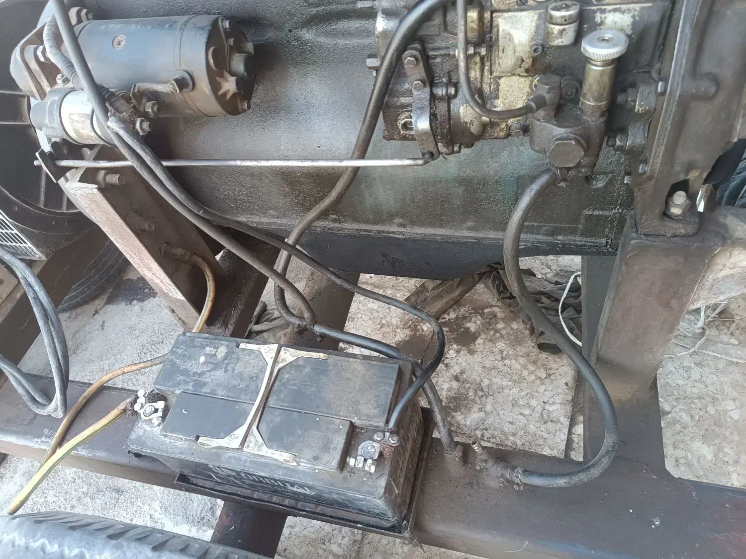 موتور رومانی و ژنراتور 50کاوا|ابزارآلات|سرپل ذهاب, |دیوار