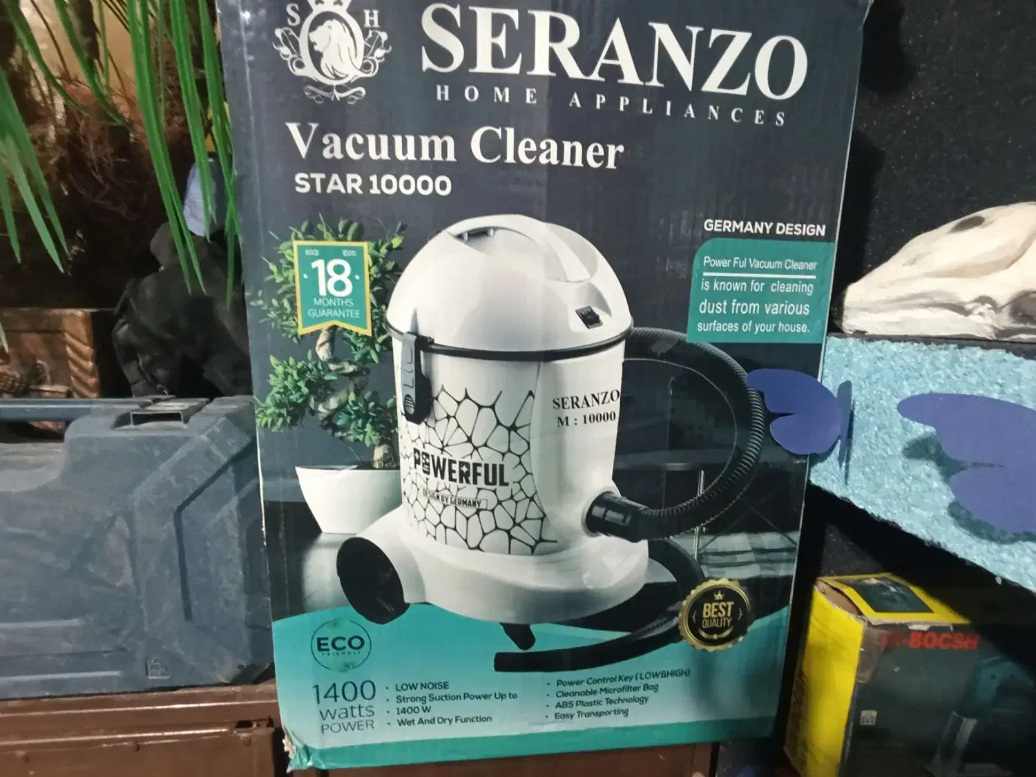 جاروبرقی نو با قدرت آبکش|جاروبرقی، جارو شارژی، بخارشو|زرند, |دیوار