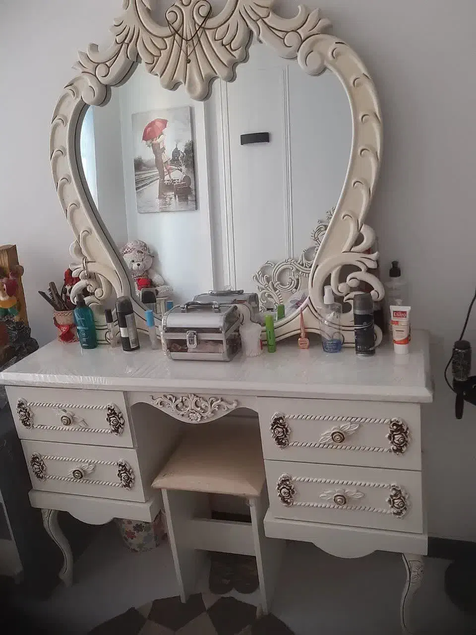 سرویس خواب|تخت و سرویس خواب|مشهد, کلاهدوز|دیوار