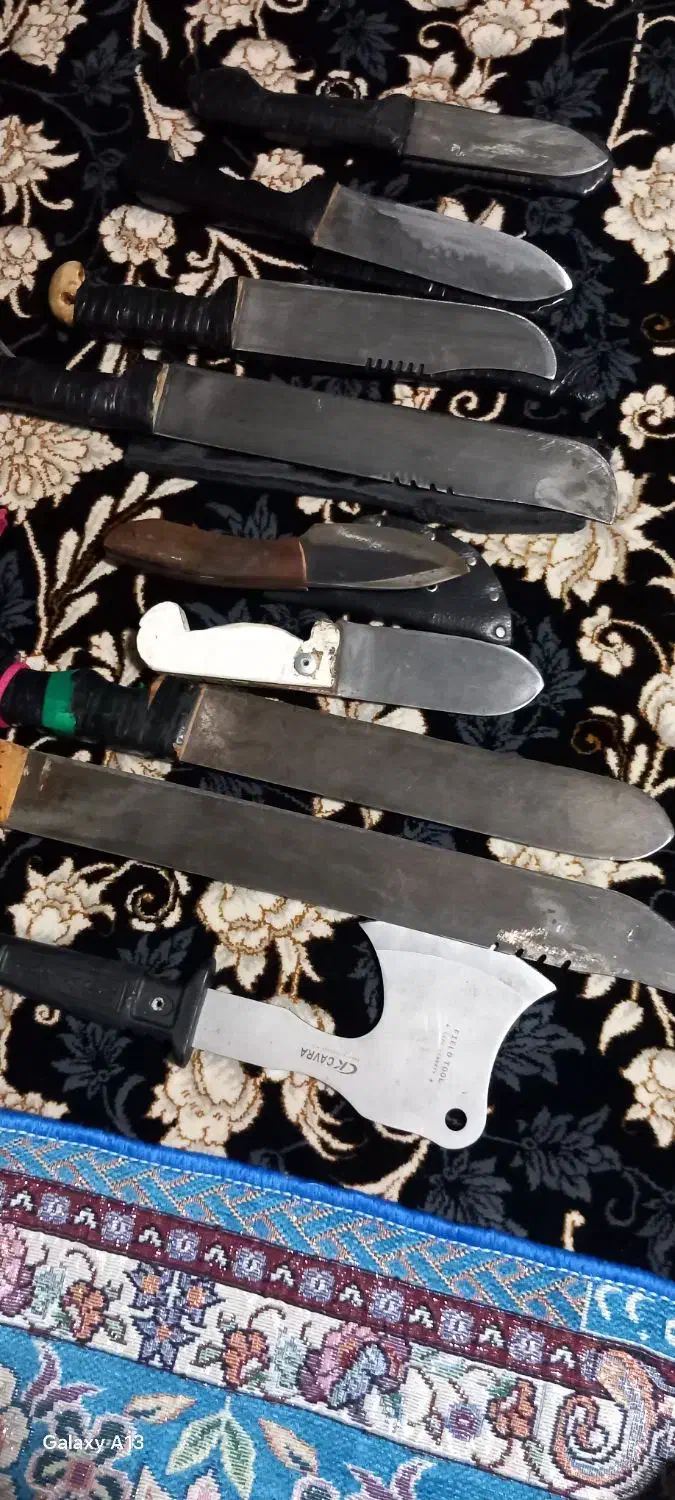 چاقو و شمشیر|کلکسیون اشیاء عتیقه|کرمانشاه, |دیوار