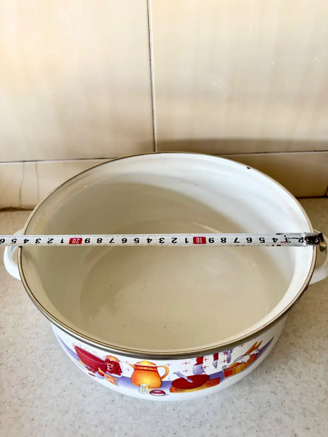 دوعدد قابلمه لعابی سفید قدیمی|ظروف پختوپز|تهران, سازمان برنامه جنوبی|دیوار