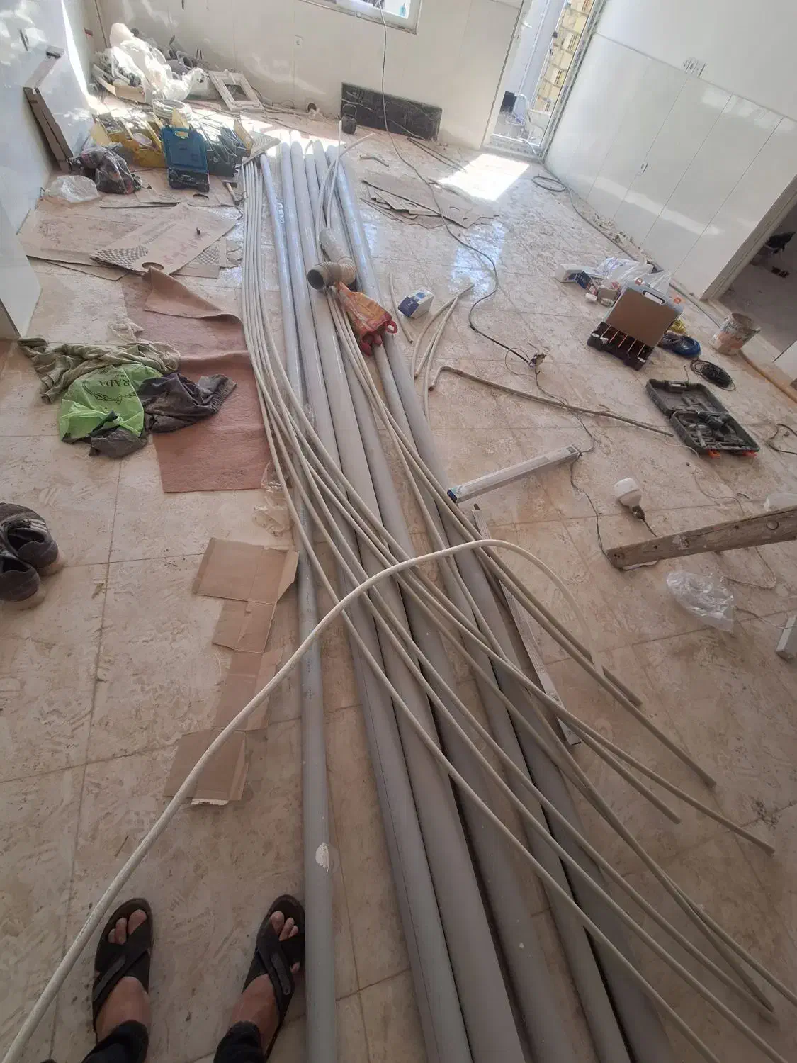 لوله پلوکا|مصالح و تجهیزات ساختمان|ابریشم, |دیوار