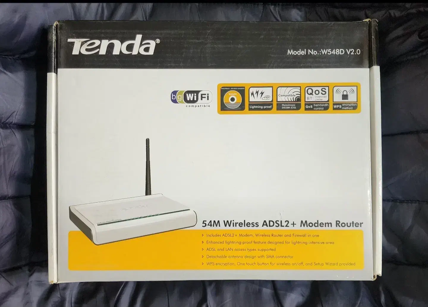 مودمADSL و روتر تندا|مودم و تجهیزات شبکه|همدان, |دیوار